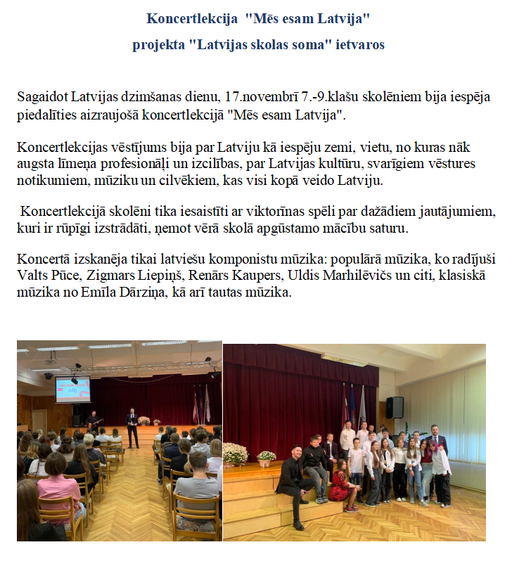 Koncertlekcija Ms esam Latvija