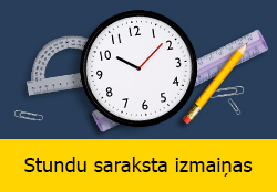 stundu sataksts izmainas